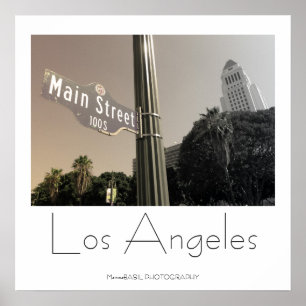 Belo Poster de Los Angeles!