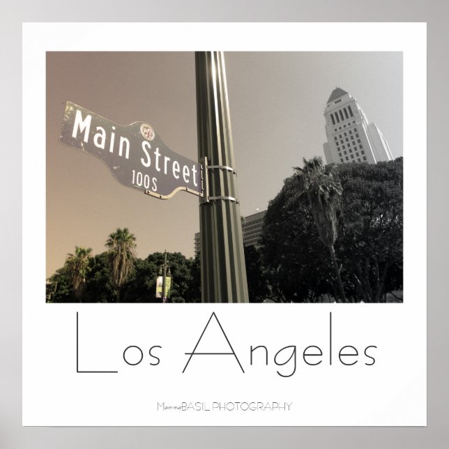 Belo Poster de Los Angeles! (Frente)