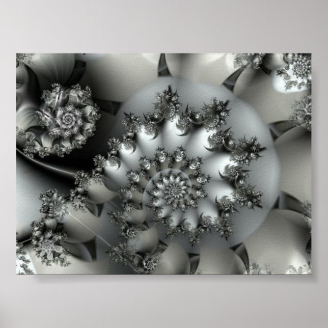 Belo poster fractal (Frente)