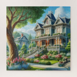 Belo Quebra-cabeça da Casa Vitoriana