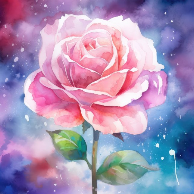Belo Quebra-Cabeça de Rosa Rosa (Criador carregado)