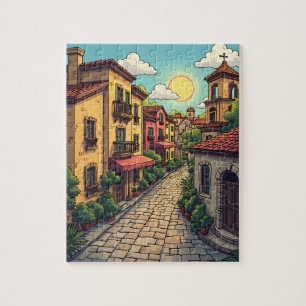 Belo quebra-cabeça de serra