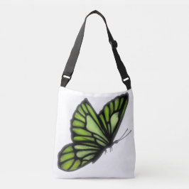 Belo Shamrock Butterfly Cross Body Tote Bag