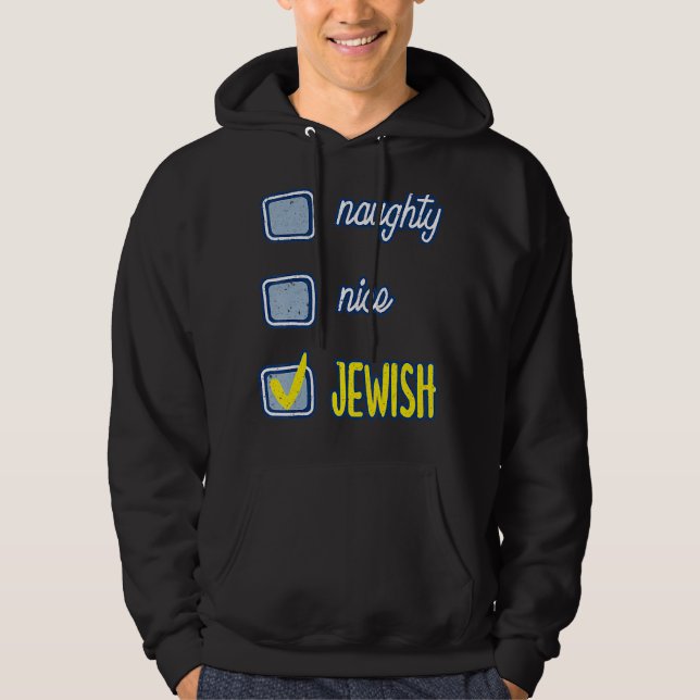 Belo Suéter Judeu e Malvado Chanukah Chanukah (Frente)