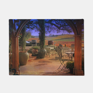 Belo tapete da porta do tucano