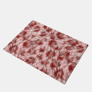 Belo tapete de design Abstrato Vermelho e Rosa