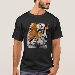 Belo Tiger Bengal Face Foto T-Shirt