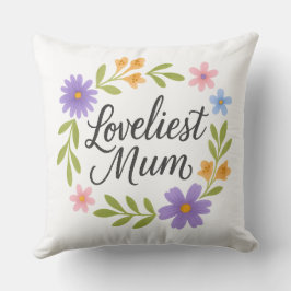 Belo Travesseiro decorativo de Mãe - Almofada de A