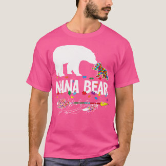 Belo Urso Nana Autismo Sensibilização Camisa Fama