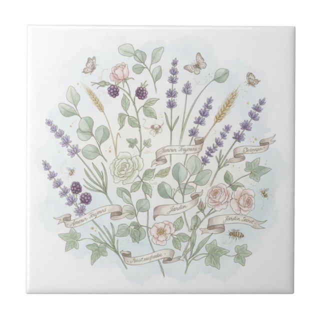 Belos Azulejos de PAREDE em Pastel (Frente)