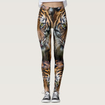 Belos leggings de tigre