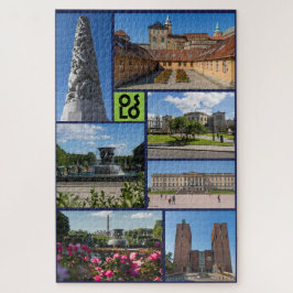 Belos Oslo, Noruega, Quebra-cabeça de Jigsen