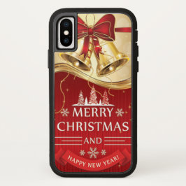 Belos Ouros de Natal com Arco Vermelho