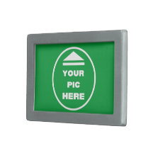 Belt Buckle - Adicionar sua imagem - Retângulo