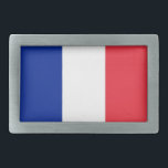 Belt Buckle com bandeira da França<br><div class="desc">Elevem sua coleção acessória com nossa fivela de correia exclusiva com a bandeira da França! Criada com muita atenção aos detalhes, esta fivela de cinto não é apenas um item funcional; é uma celebração da cultura e do patrimônio franceses. A vibrante design mostra com destaque a icônica bandeira francesa, fazer...</div>