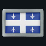 Belt Buckle com bandeira do Quebec, Canadá<br><div class="desc">Elevem seu estilo com nossa fivela de cinto exclusiva com a bandeira do Quebec! Criada com muita atenção aos detalhes, esta fivela de cinto é mais do que um acessório funcional; é uma celebração da rica cultura e patrimônio do Quebec. O design ousado exibe com destaque a icônica bandeira do...</div>