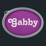 Belt Buckle Gabby<br><div class="desc">Belt Buckle Gabby</div>