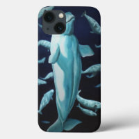 Beluga Whale Case iPad Whale Art Tablet iPad Case
