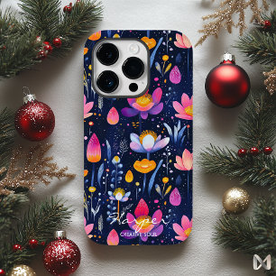 Bem-estar criativo Design floral e cores vibrantes