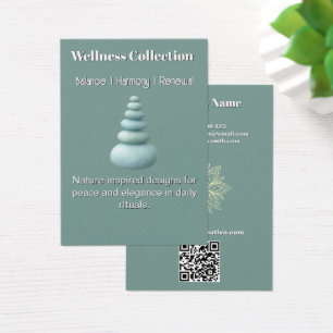 Bem-estar do consultor Zen Stones Lotus