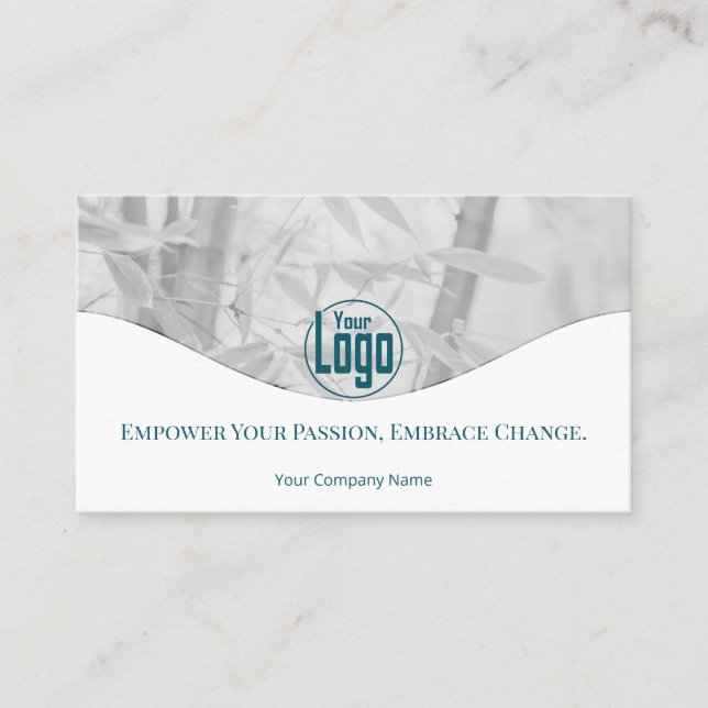 Bem-estar Treinador Empresa Empregada Cartão de vi (Frente)