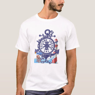 bem-vindo a bordo do T-Shirt