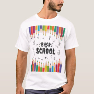 Bem-Vindo À Camisa De Escola, Primeiro Dia De Esco