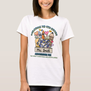 Bem-vindo à camiseta "Taxa de Admissão" da 4ª séri