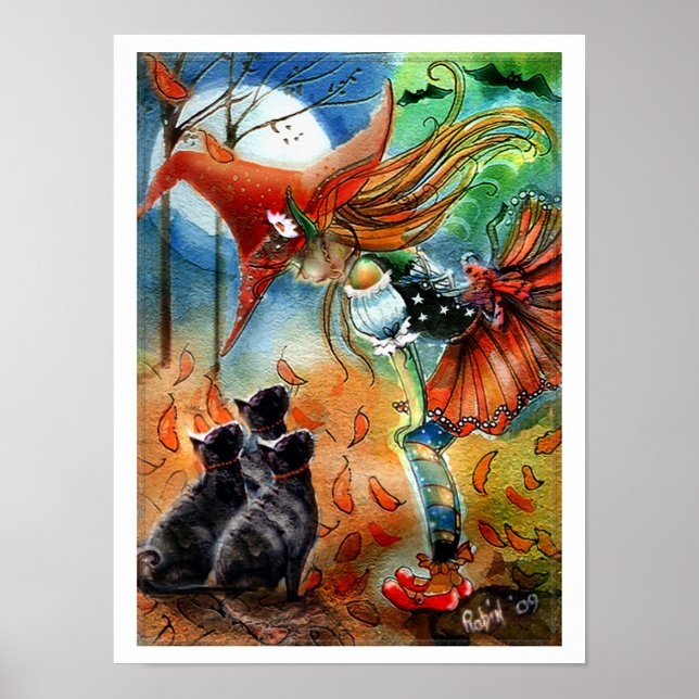 "Bem-vindo à escola Spook" Poster (Frente)