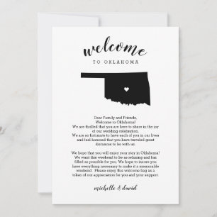 Bem vindo a Oklahoma   Letra Casada & Itinerário