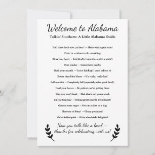 Bem-vindo ao Alabama Personalizado com Frases Loca