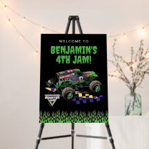 Bem-vindo ao aniversário do Monster Jam Grave Digg