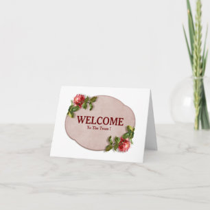 Bem-Vindo Ao Cartão De Equipe