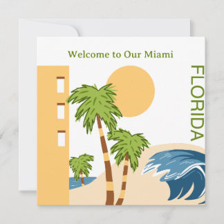 Bem-vindo ao Cartão Miami Florida