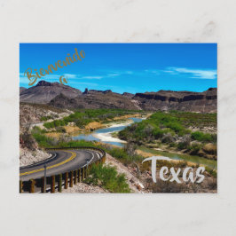 Bem-vindo ao cartão postal do Texas