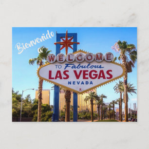 Bem-vindo ao cartão postal Las Vegas USA