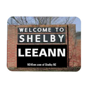 BEM-VINDO AO Íman flexível SHELBY LEEANN