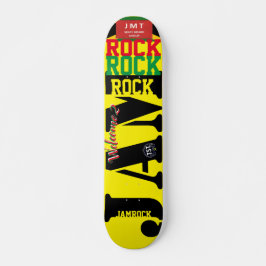 BEM-VINDO AO JAMROCK JMT 7, 3/4 pol, skate Deck