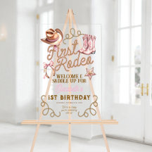 Bem-vindo ao Primeiro Rodeio de Aniversário Wester