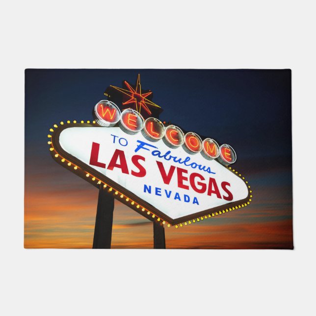 Bem-vindo ao tapete de porta de Las Vegas (Frente)