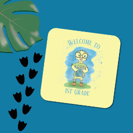 Bem-vindo aos adesivos de pata amarela de nível 1r