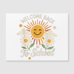 Bem-vindo de volta às camisas escolares Primeiro d