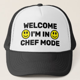 Bem-vindo - Estou no Modo Chef™ Boné de Caminhonei