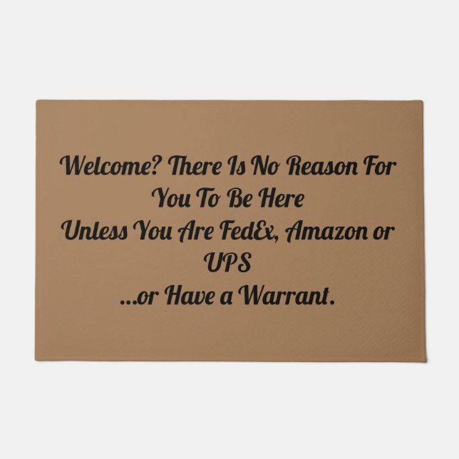 Bem-vindo? Tapete (Frente)