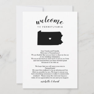 Bem-vindos a Carta de Casamento da Pensilvânia & I