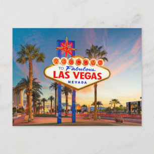 Bem-vindos a Las Vegas, cartão postal de Nevada