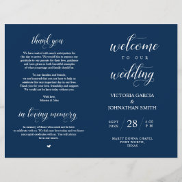 Bem-vindos à nossa cerimônia de casamento