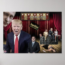 Bem-vindos ao Circus — Poster de Trump