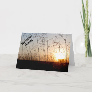 Bem-vindos ao lar! Cartão