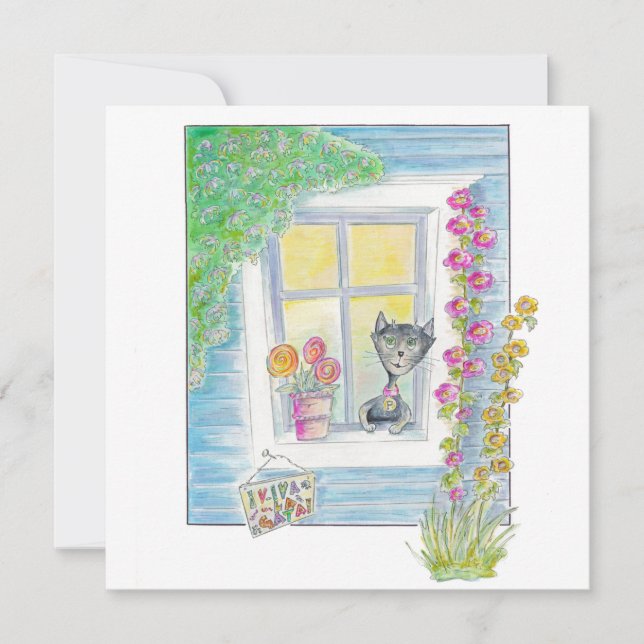 Bem-vindos - Novo Lar, Novo Gato - o que quiser! (Frente)